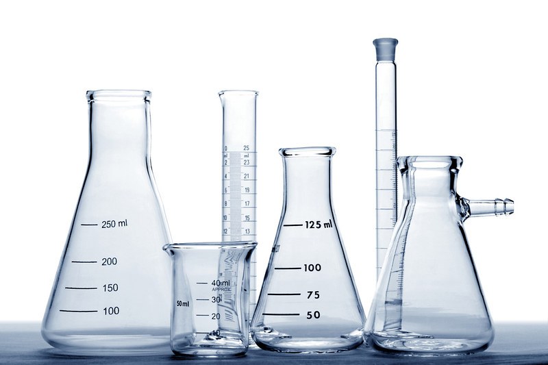 Research Lab glassware equipment